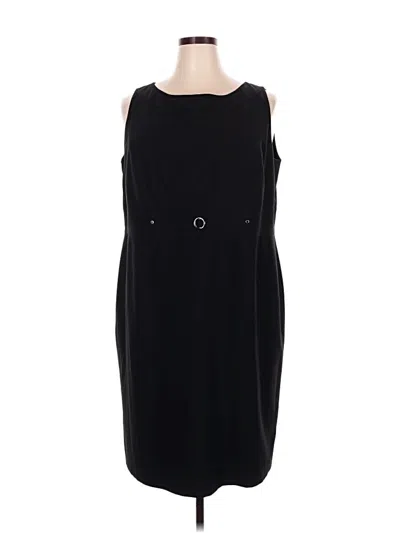 Pre-owned Tahari By Asl Casual Dress In Black