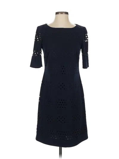 Pre-owned Tahari By Asl Casual Dress In Blue