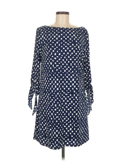 Pre-owned Tahari By Asl Casual Dress In Blue