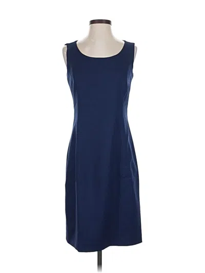 Pre-owned Tahari By Asl Casual Dress In Blue