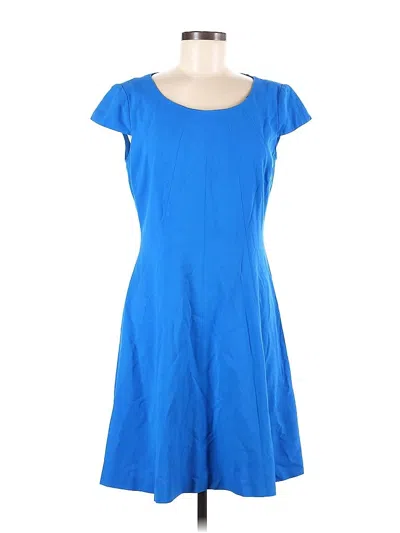 Pre-owned Tahari By Asl Casual Dress In Blue