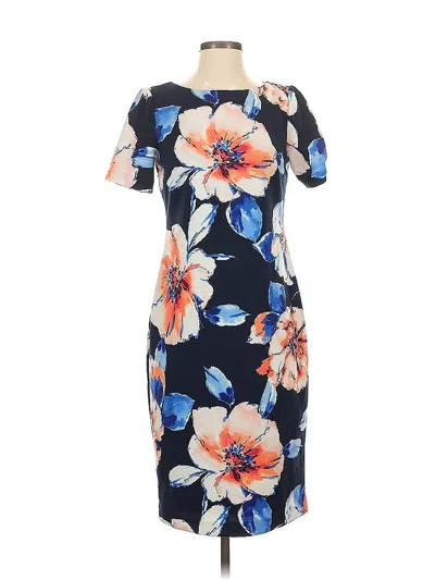 Pre-owned Tahari By Asl Casual Dress In Blue