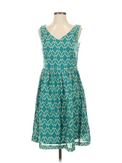 Pre-owned Tahari By Asl Casual Dress In Blue