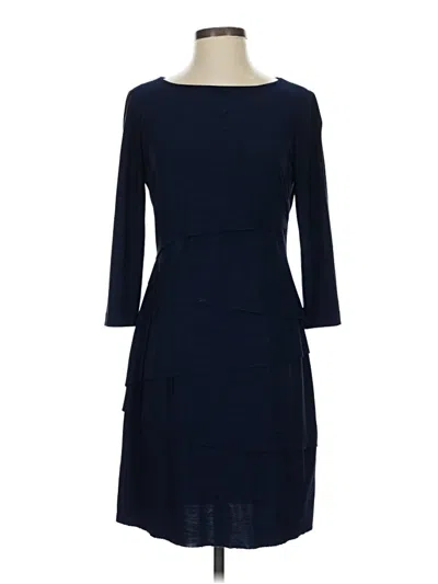 Pre-owned Tahari By Asl Casual Dress In Blue