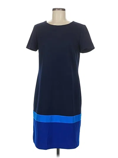Pre-owned Tahari By Asl Casual Dress In Blue