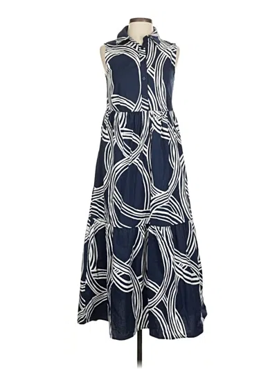 Pre-owned Tahari By Asl Casual Dress In Blue