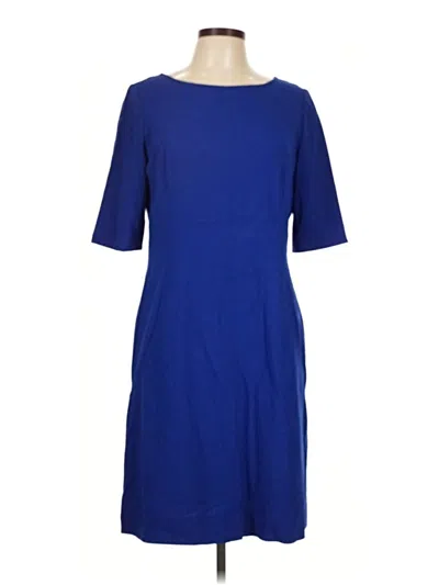 Pre-owned Tahari By Asl Casual Dress In Blue