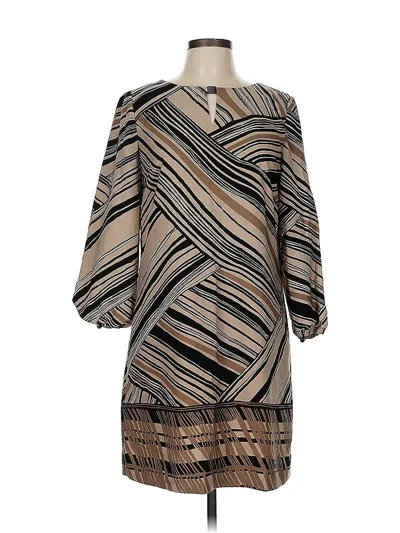 Pre-owned Tahari By Asl Casual Dress In Brown