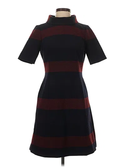 Pre-owned Tahari By Asl Casual Dress In Burgundy