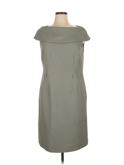 Pre-owned Tahari By Asl Casual Dress In Gray