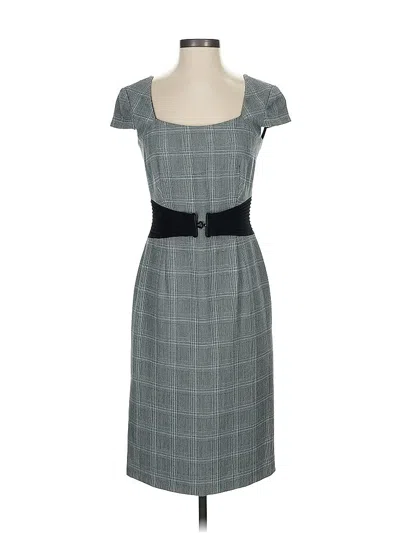 Pre-owned Tahari By Asl Casual Dress In Gray