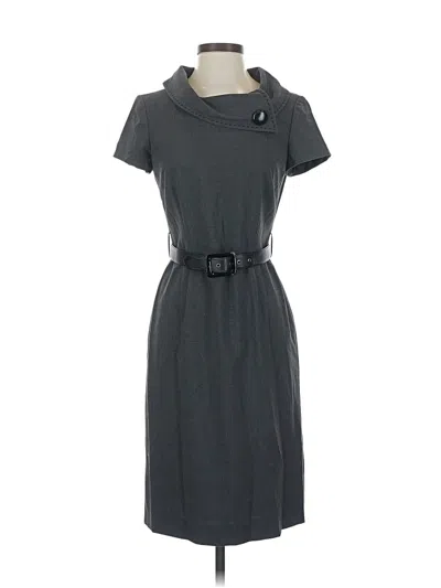 Pre-owned Tahari By Asl Casual Dress In Gray