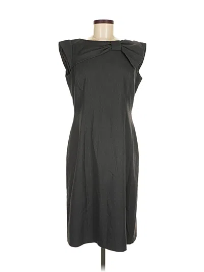 Pre-owned Tahari By Asl Casual Dress In Gray