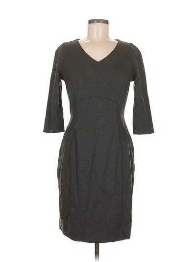 Pre-owned Tahari By Asl Casual Dress In Gray