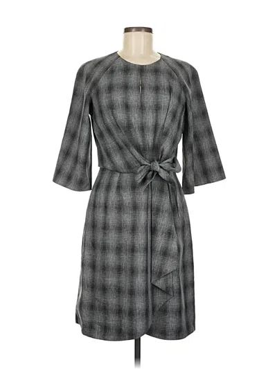 Pre-owned Tahari By Asl Casual Dress In Gray