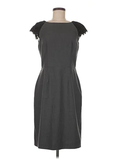Pre-owned Tahari By Asl Casual Dress In Gray