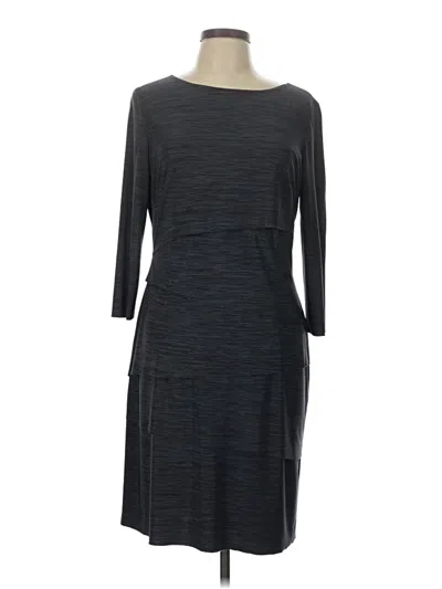 Pre-owned Tahari By Asl Casual Dress In Gray