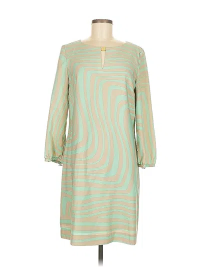 Pre-owned Tahari By Asl Casual Dress In Green