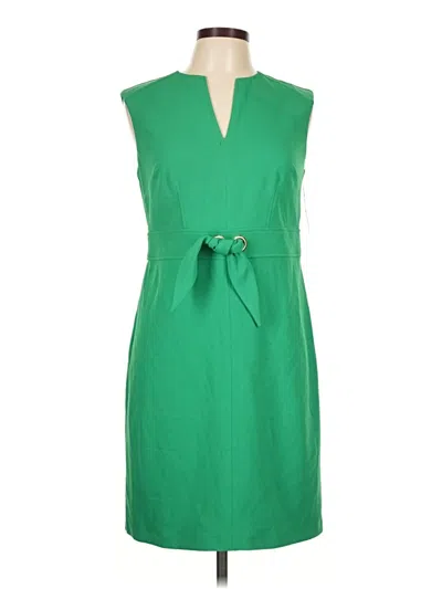 Tahari By Asl Casual Dress In Green