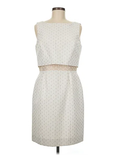 Pre-owned Tahari By Asl Casual Dress In Ivory