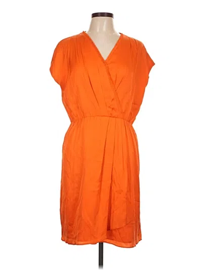 Pre-owned Tahari By Asl Casual Dress In Orange