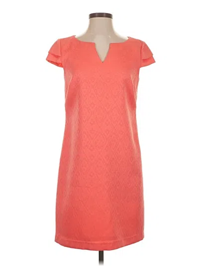 Pre-owned Tahari By Asl Casual Dress In Orange