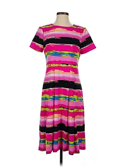 Pre-owned Tahari By Asl Casual Dress In Pink