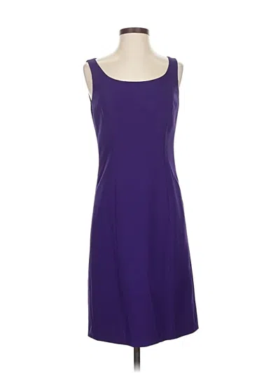 Pre-owned Tahari By Asl Casual Dress In Purple