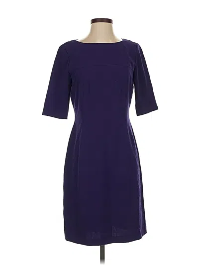 Pre-owned Tahari By Asl Casual Dress In Purple