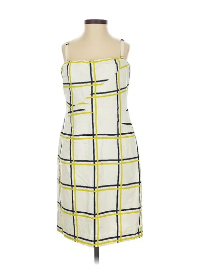 Pre-owned Tahari By Asl Casual Dress In White