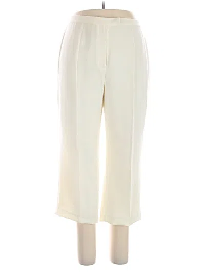 Pre-owned Tahari By Asl Casual Pants In Ivory