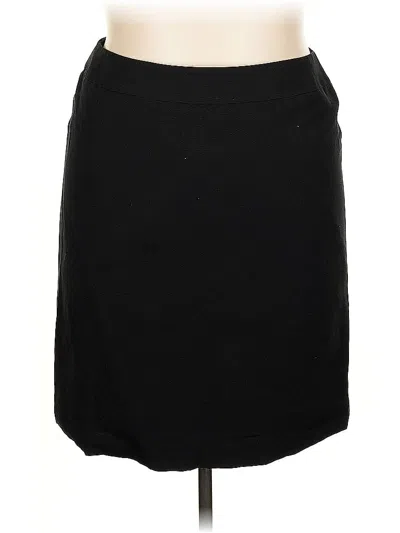 Pre-owned Tahari By Asl Casual Skirt In Black