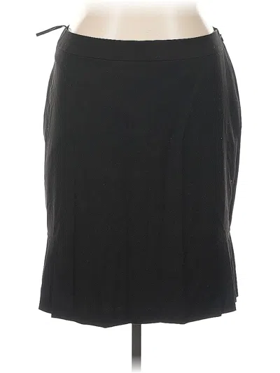 Pre-owned Tahari By Asl Casual Skirt In Black