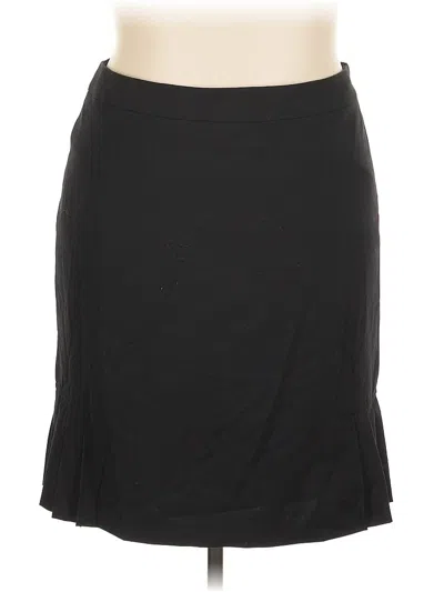 Pre-owned Tahari By Asl Casual Skirt In Black