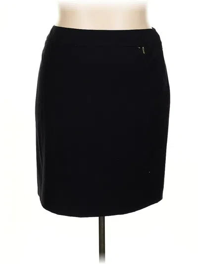 Pre-owned Tahari By Asl Casual Skirt In Blue