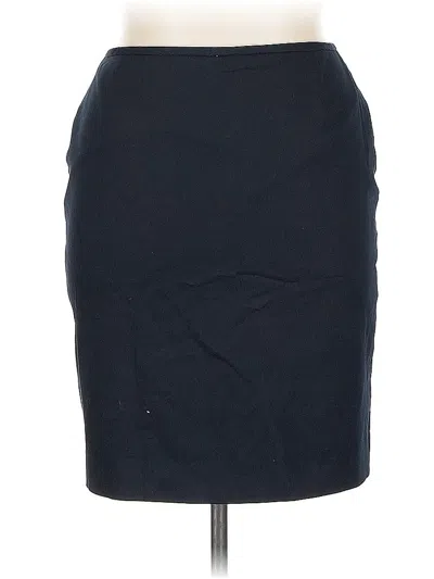 Pre-owned Tahari By Asl Casual Skirt In Blue