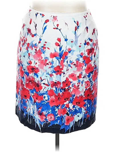 Pre-owned Tahari By Asl Casual Skirt In Blue