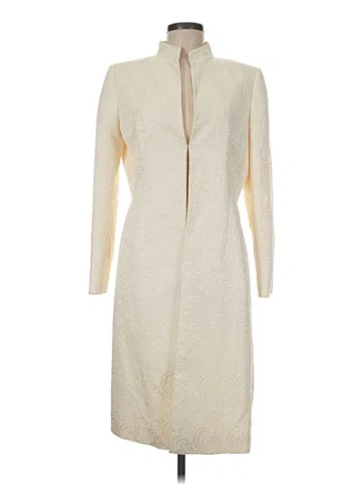 Pre-owned Tahari By Asl Coat In Ivory