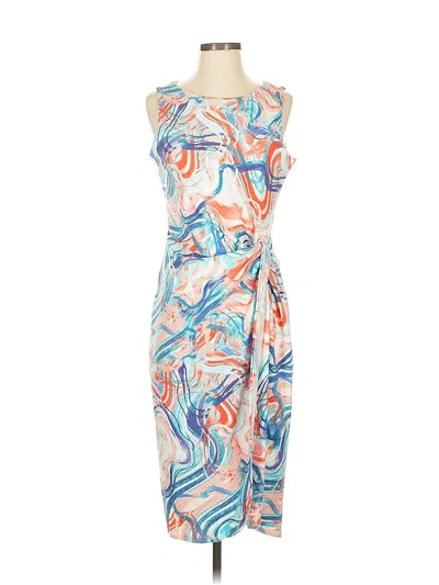 Pre-owned Tahari By Asl Cocktail Dress In Blue