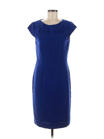 Pre-owned Tahari By Asl Cocktail Dress In Blue