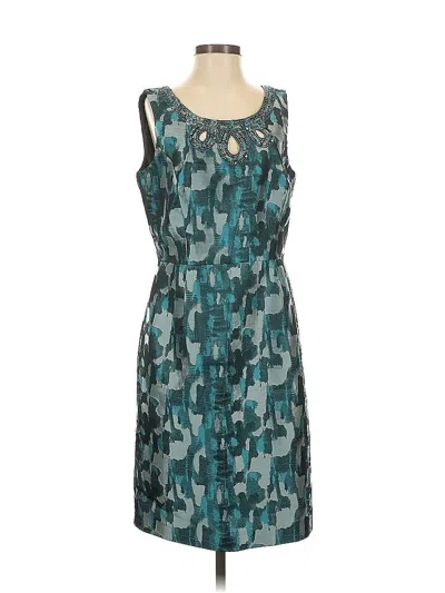 Pre-owned Tahari By Asl Cocktail Dress In Blue