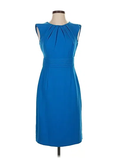 Pre-owned Tahari By Asl Cocktail Dress In Blue