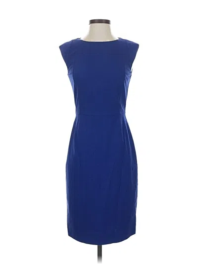 Pre-owned Tahari By Asl Cocktail Dress In Blue
