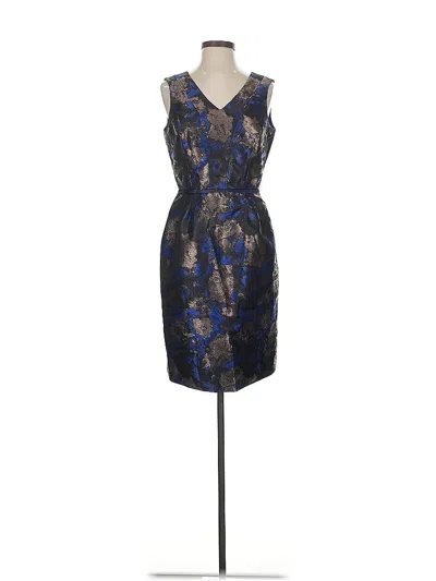 Pre-owned Tahari By Asl Cocktail Dress In Blue