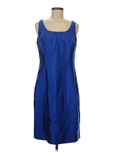 Pre-owned Tahari By Asl Cocktail Dress In Blue