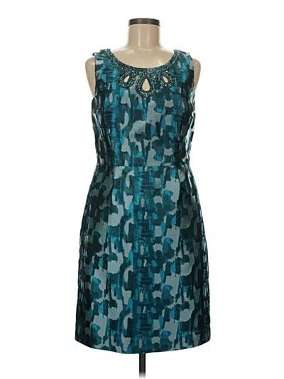 Pre-owned Tahari By Asl Cocktail Dress In Blue