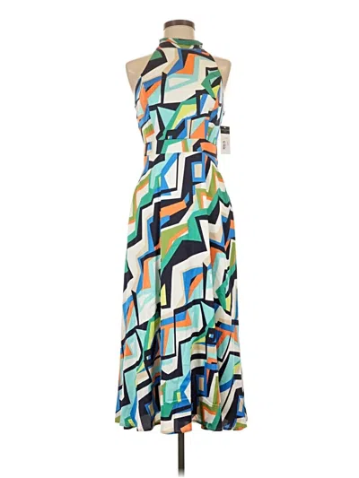 Tahari By Asl Cocktail Dress In Blue