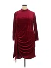 Tahari By Asl Cocktail Dress In Burgundy