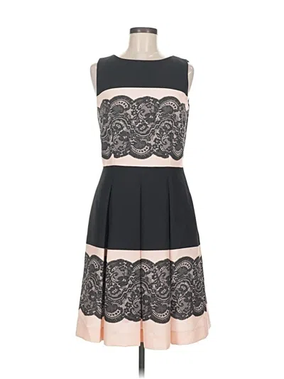 Pre-owned Tahari By Asl Cocktail Dress In Gray