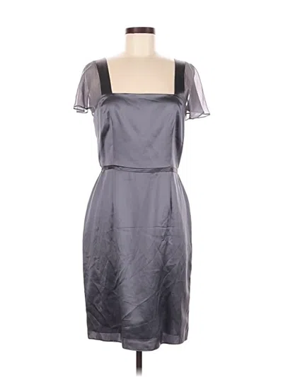 Pre-owned Tahari By Asl Cocktail Dress In Gray